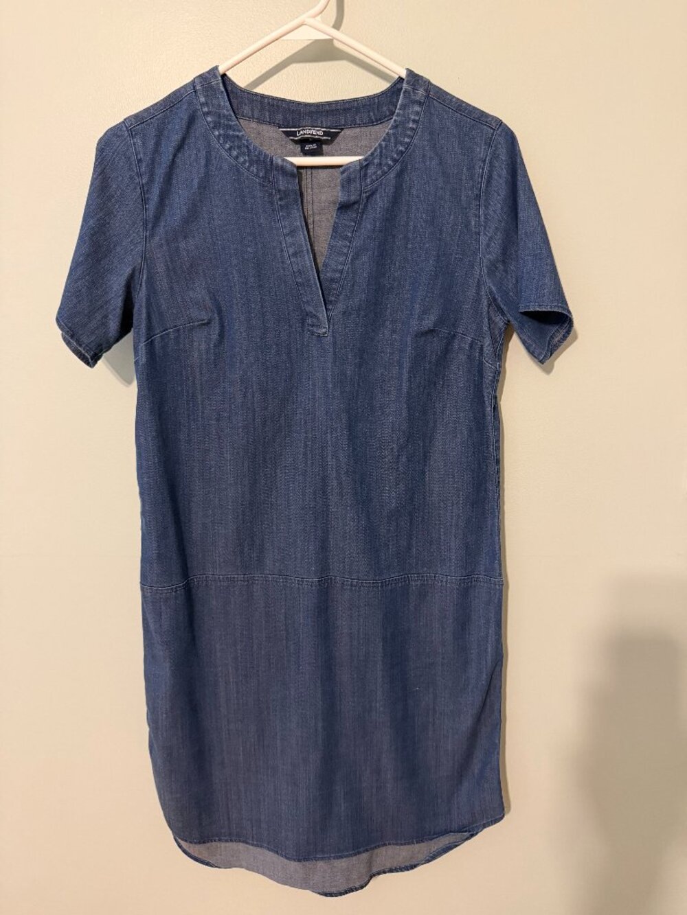 Casual denim dress or tunic